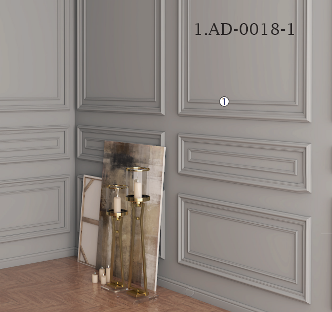 DEKORATIVNE UKRASNE LAJSNE - Dezen